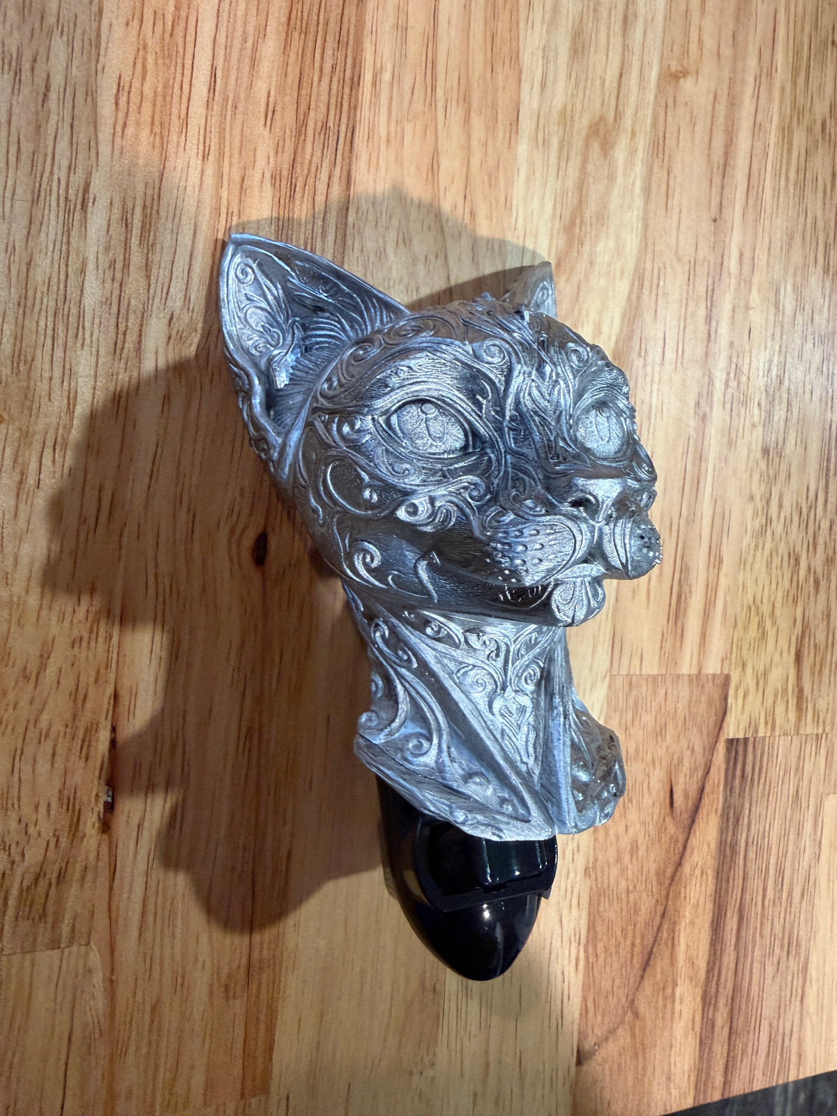 Whimsical Cat Wall Night Light