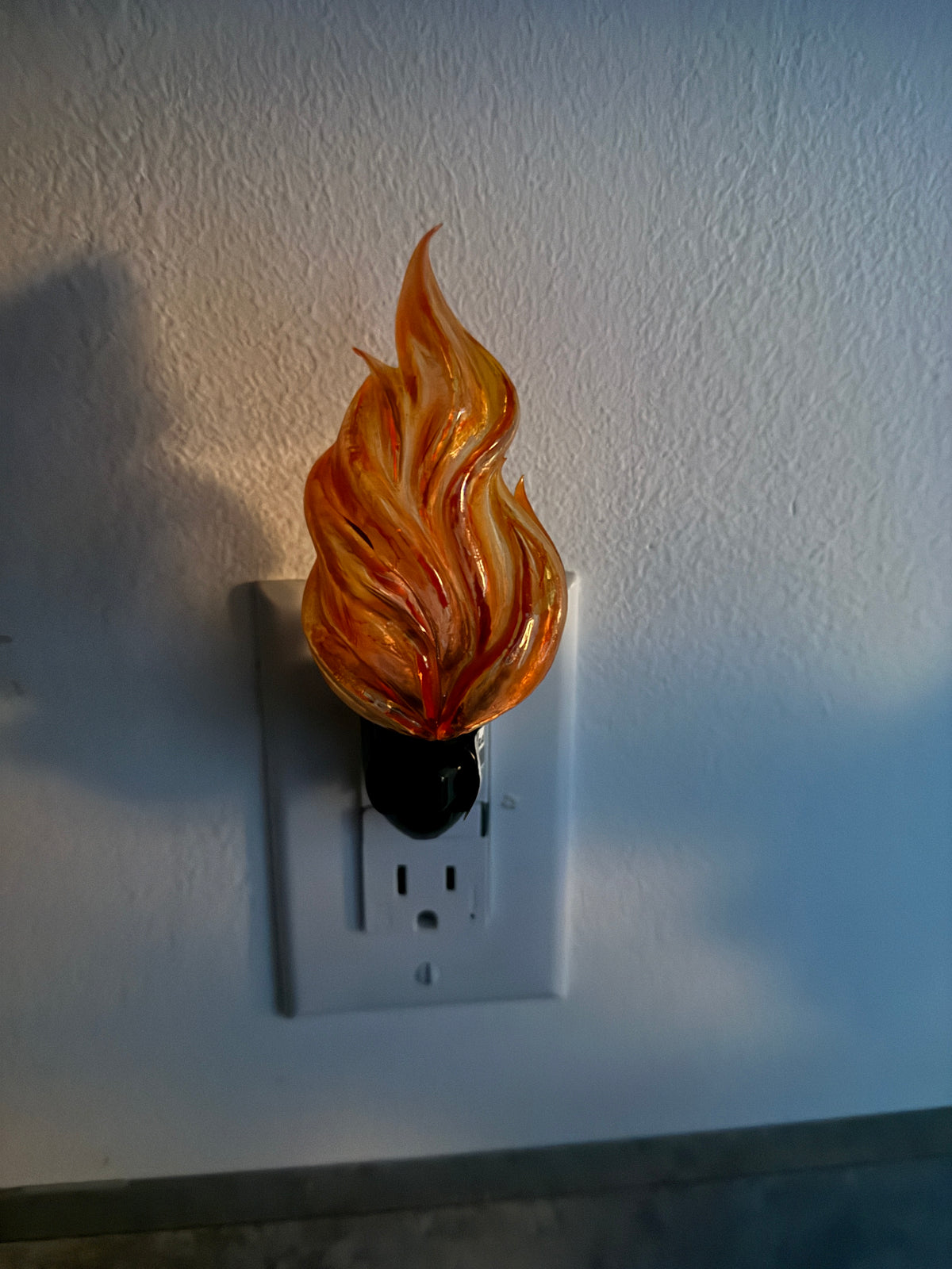 Flame Wall Night Light