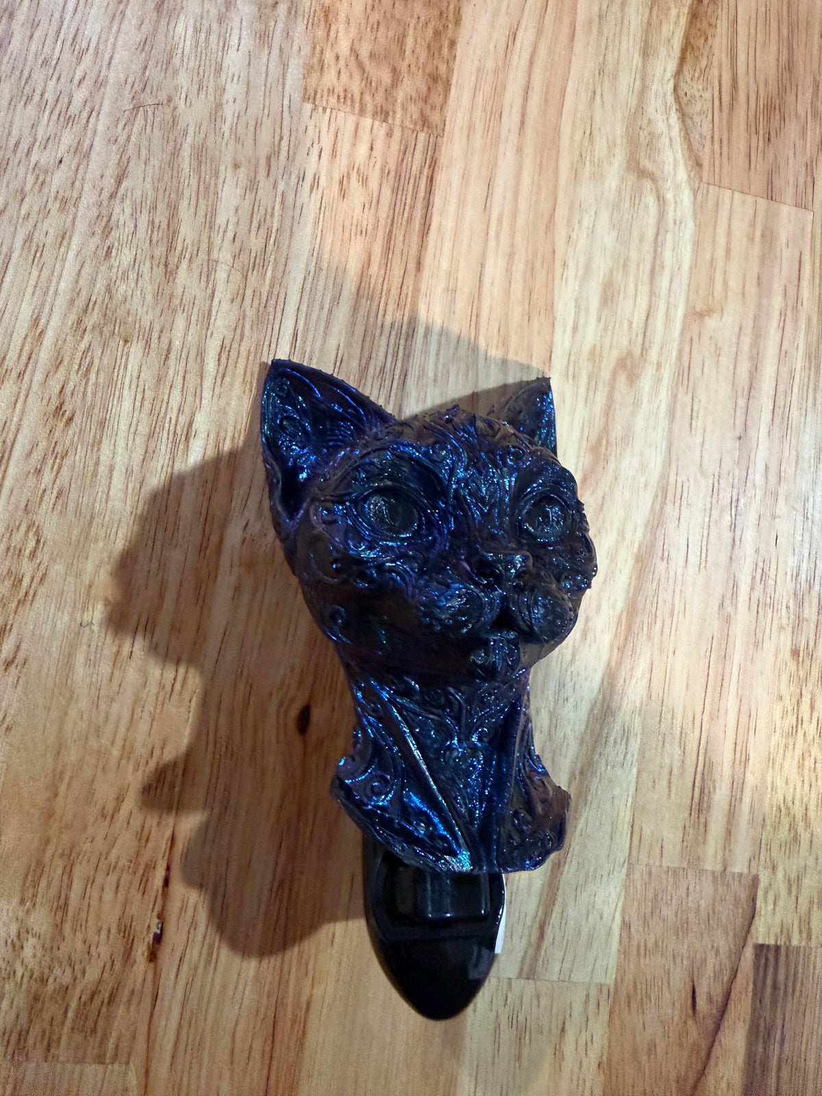Whimsical Cat Wall Night Light