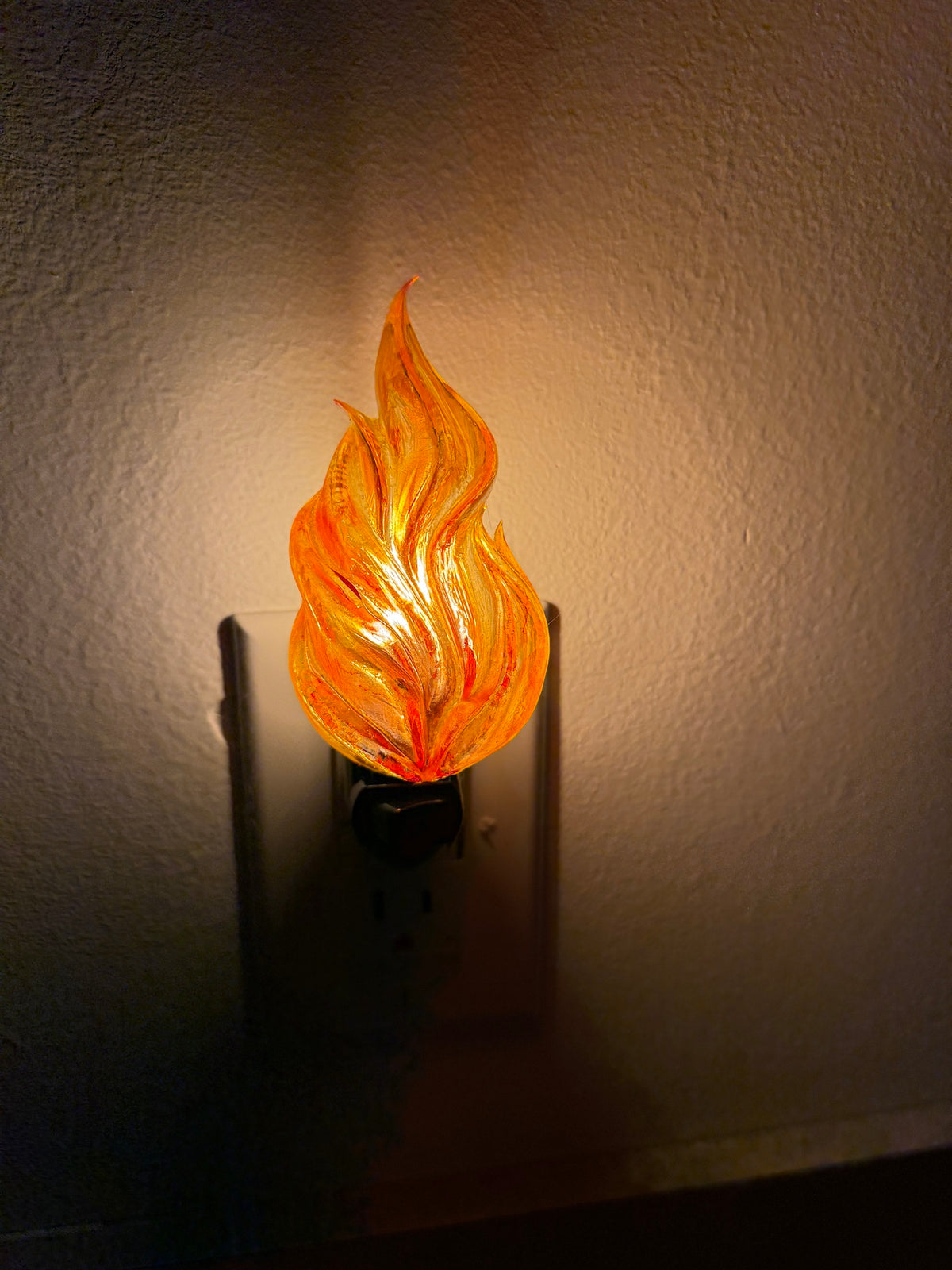 Flame Wall Night Light
