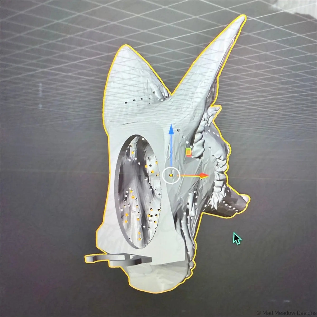 Cosmic Fox Wall Night Light - Light