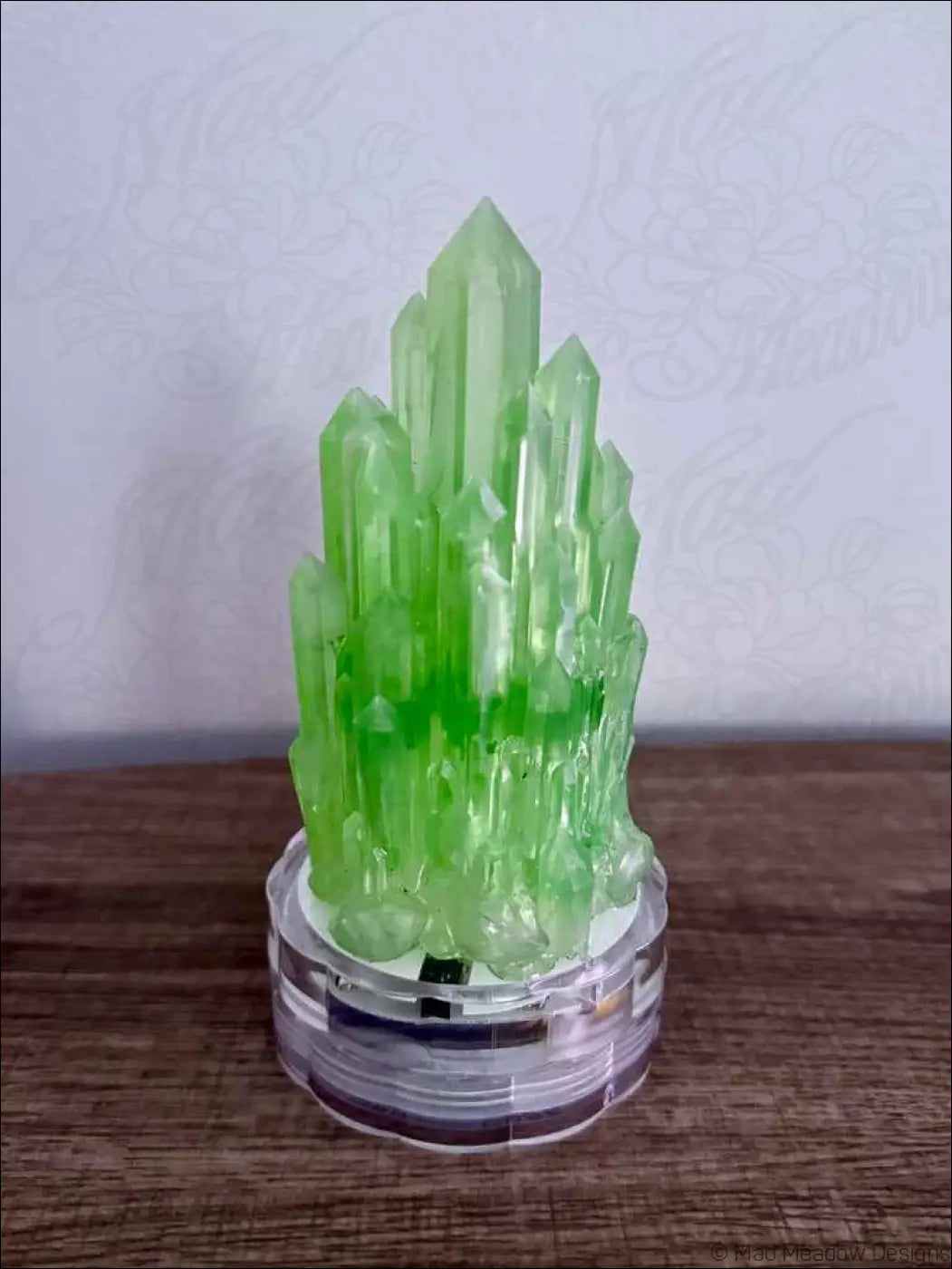 Emerald City Crystal Tower Battery Powered RGB Light
