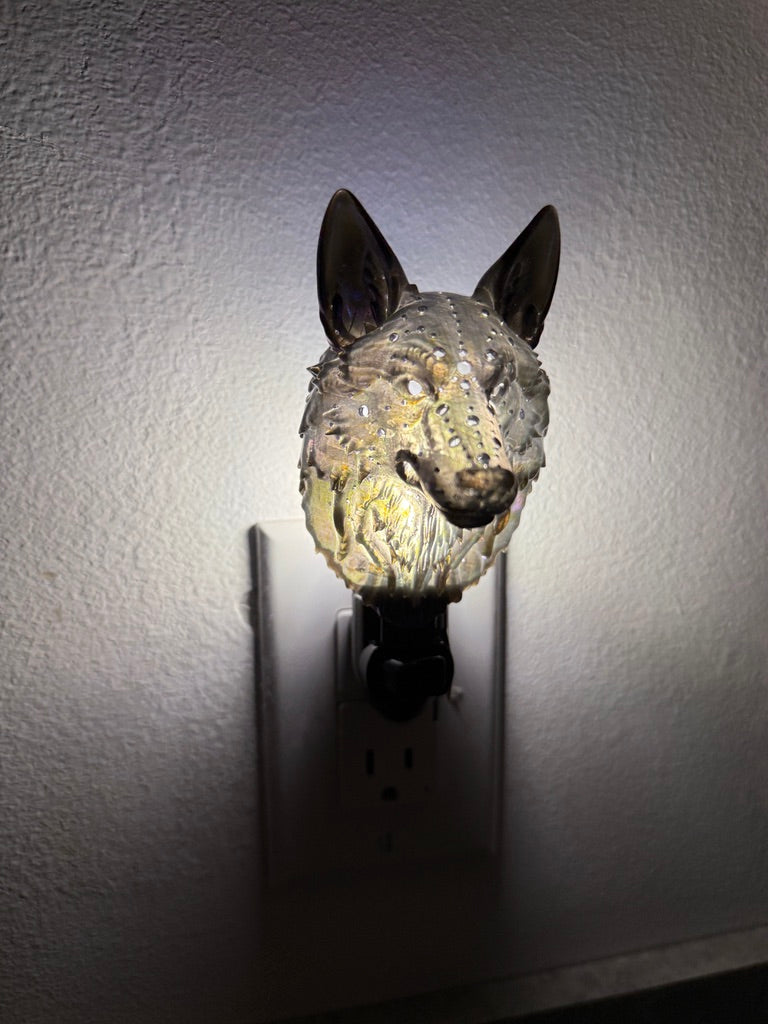 Whimsical Wolf Wall Night Light