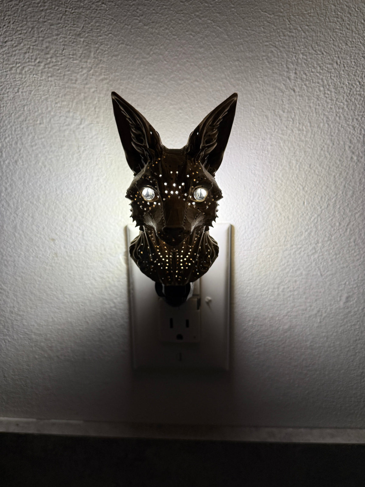 Cosmic Fox Resin 3D Printed Night Light