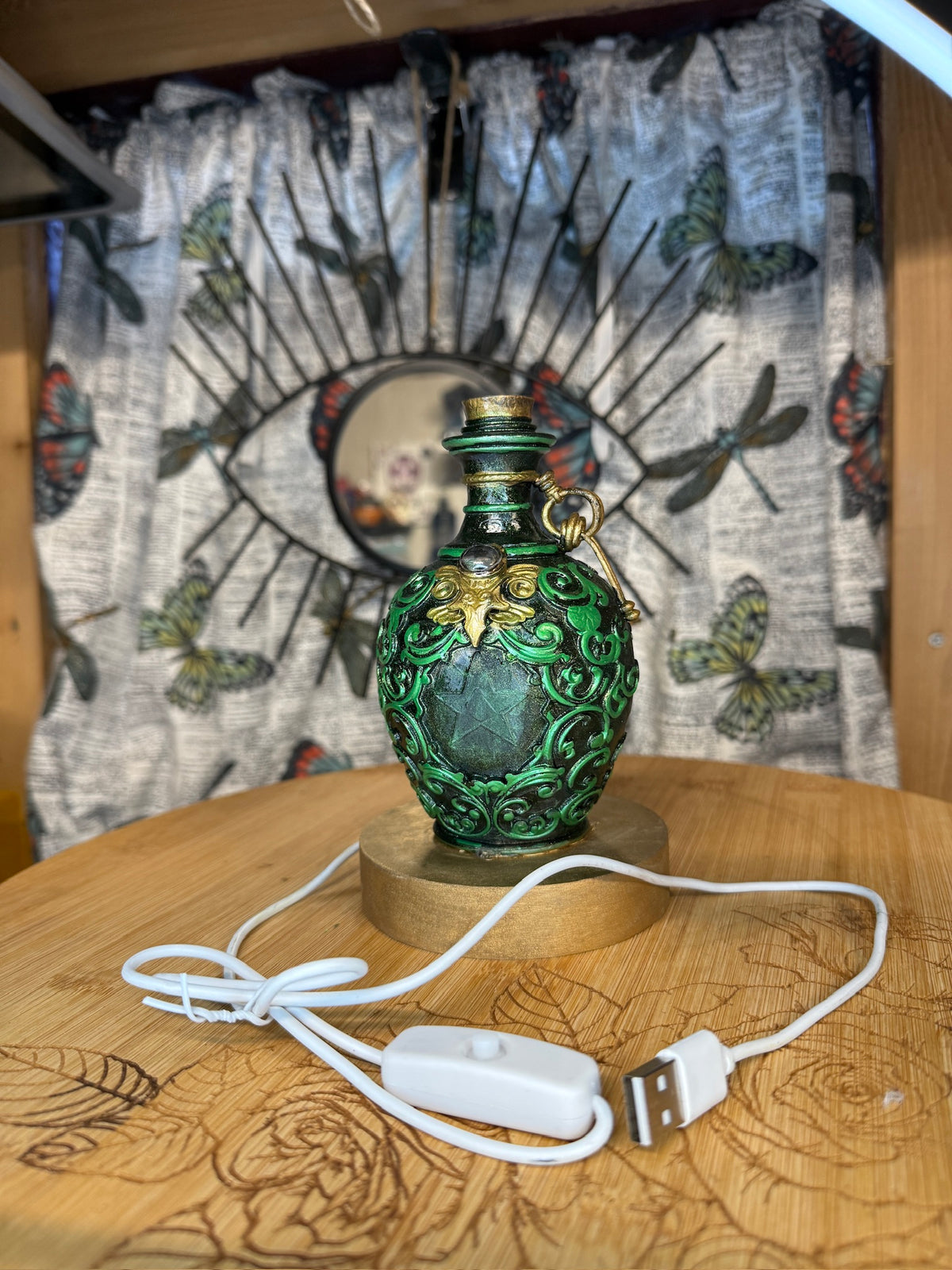Potion Bottle Table Light