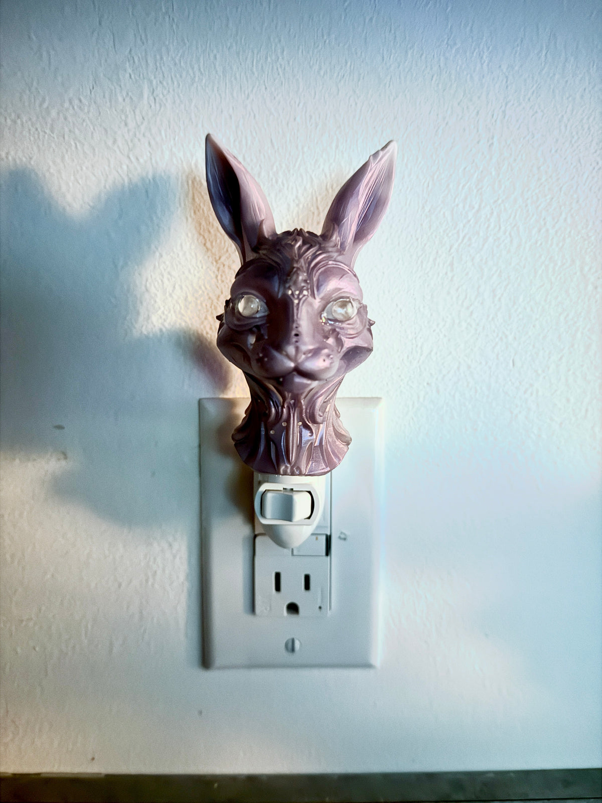 Whimsical Rabbit Wall Night Light