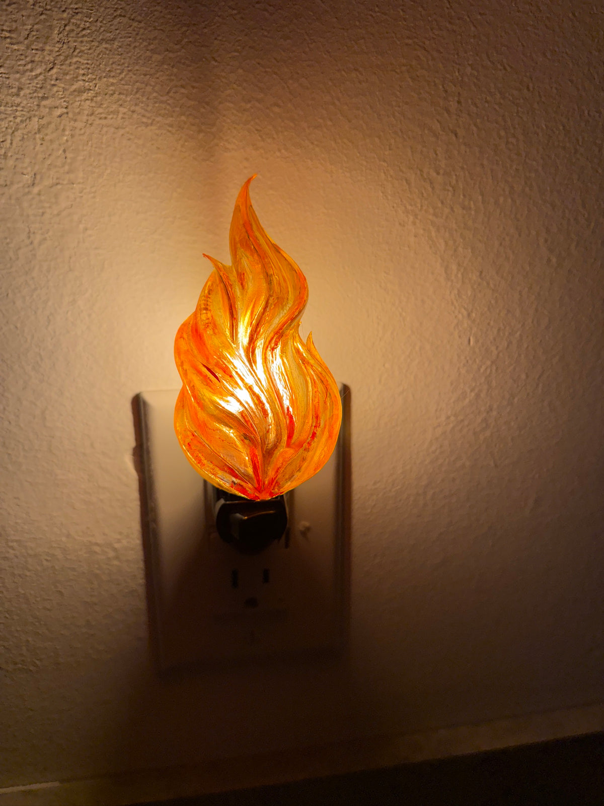 Flame Wall Night Light