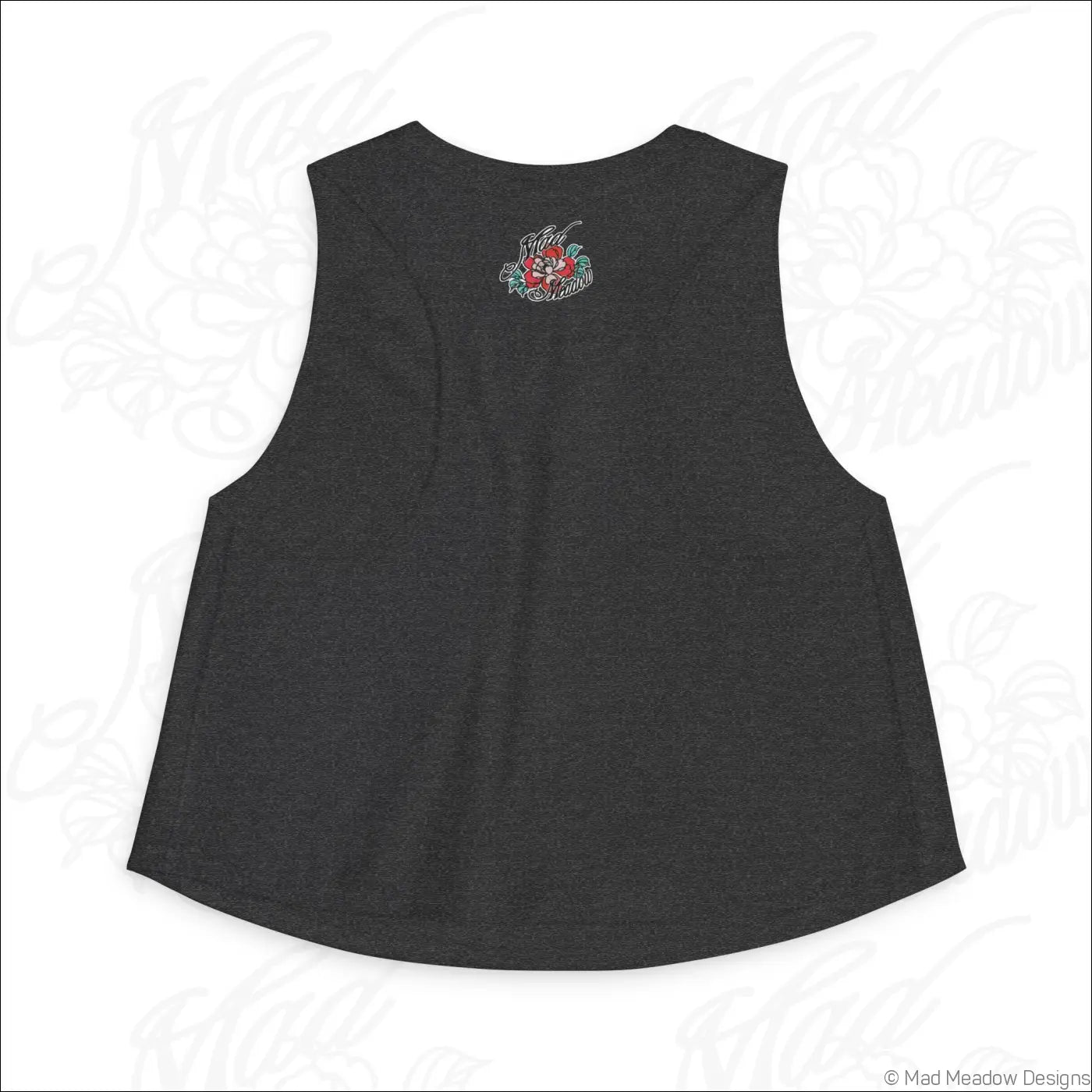 All-Seeing Eye Triangle Crop Top, Mystical Graphic Women’s Tank - Tank Top
