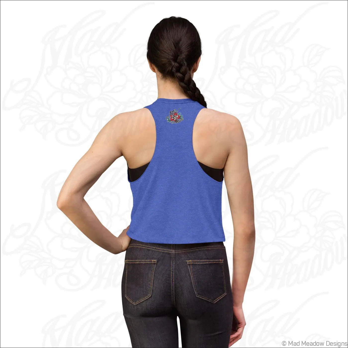 All-Seeing Eye Triangle Crop Top, Mystical Graphic Women’s Tank - Tank Top
