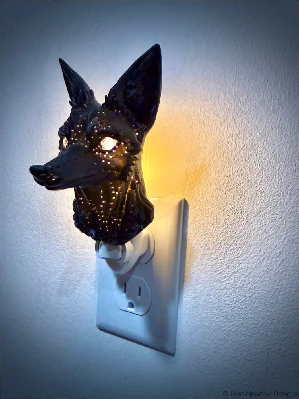 Cosmic Fox Wall Night Light - Light