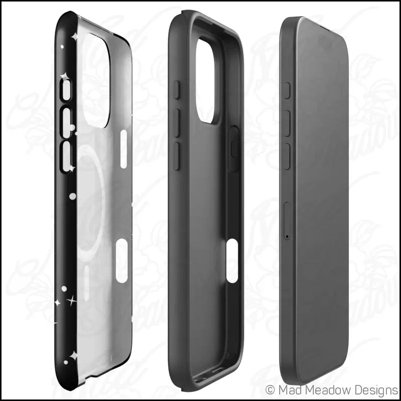 All Seeing Evil Eye (Black) Cosmic MagSafe® tough case for iPhone® - Phone Case