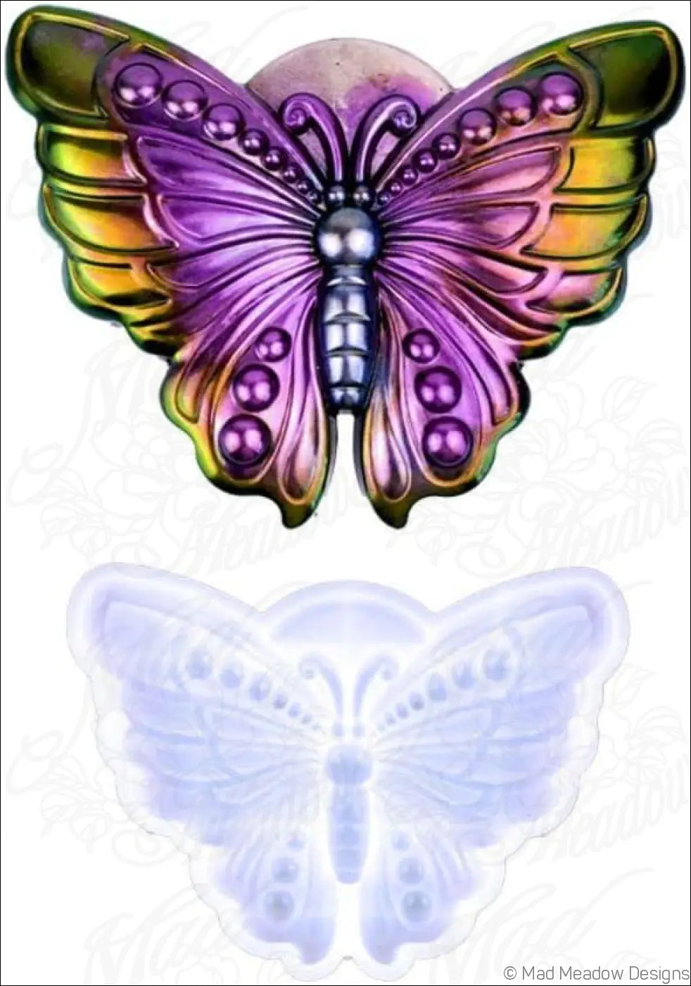 Butterfly Dragonfly Bee Insect Resin Molds Bundle Flexible Silicone Molds 5Pcs
