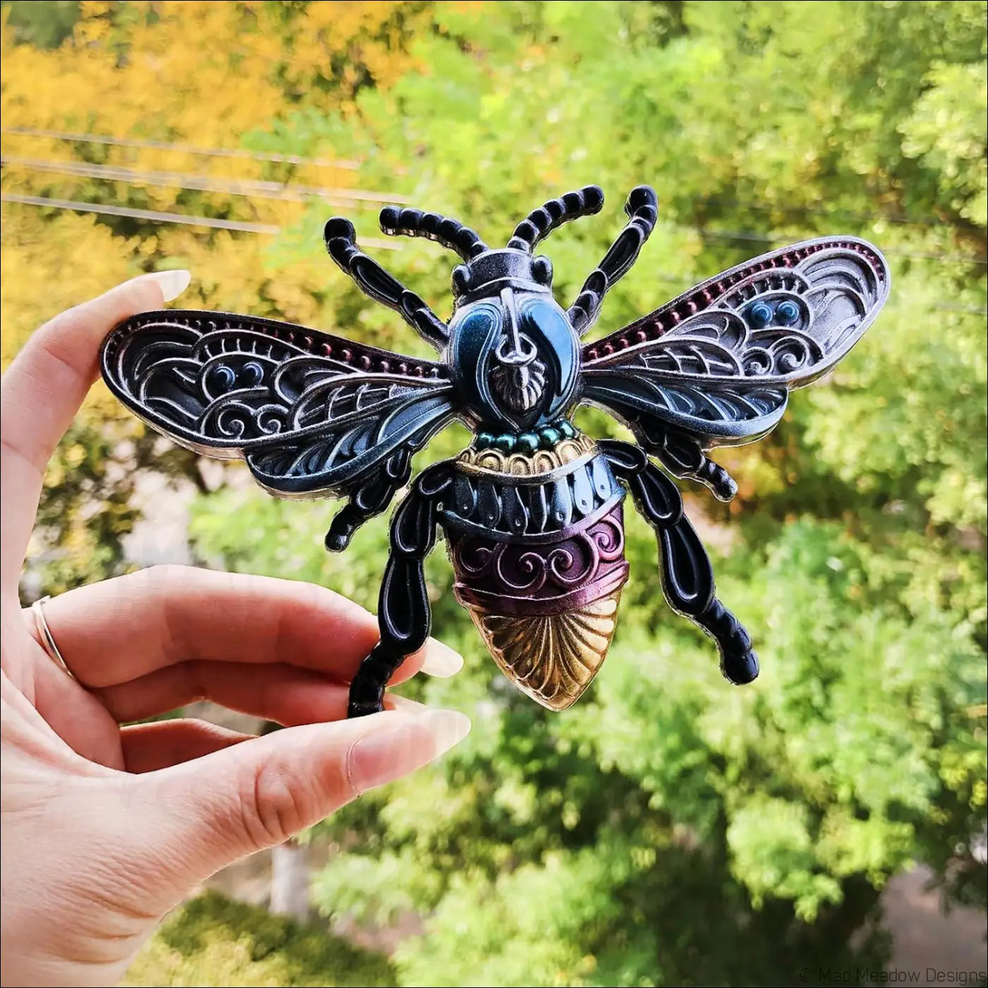 Butterfly Dragonfly Bee Insect Resin Molds Bundle Flexible Silicone Molds 5Pcs