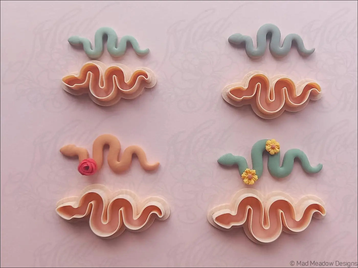 Celestial Witchy Polymer Clay Cutter 5 Set Bundle 54 pcs - Destash New