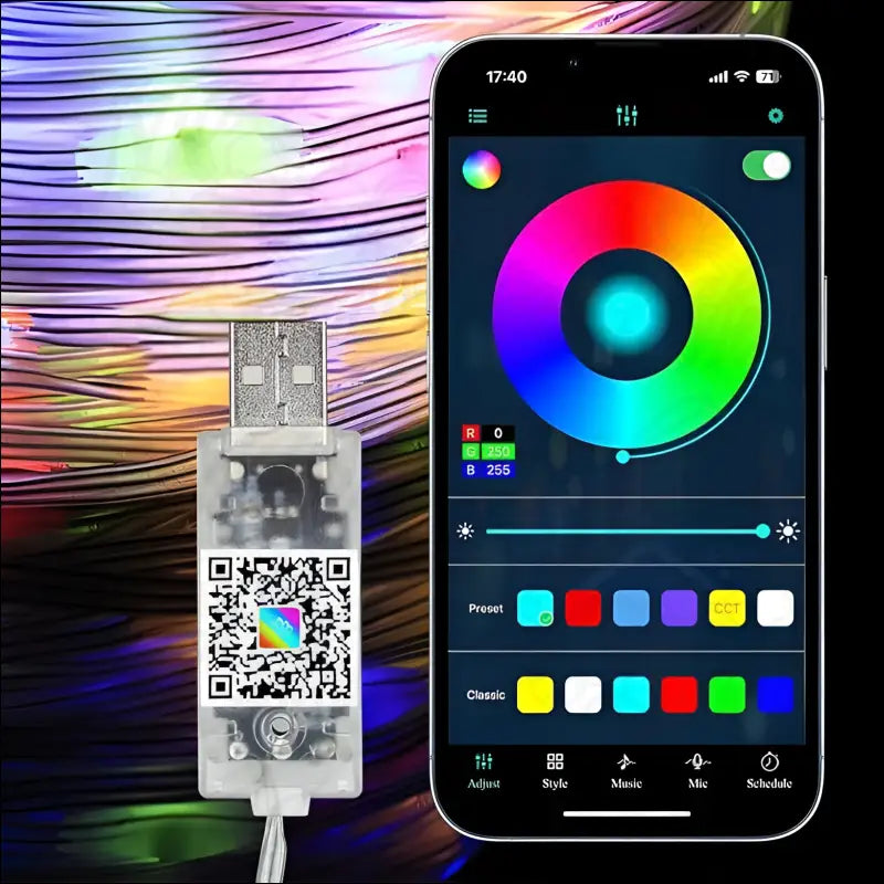 Colorful Mushroom Wonderland Laser Cut Table Top Wood Light - Light