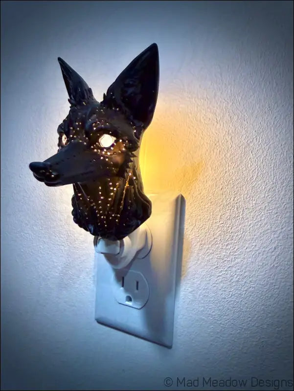 Cosmic Fox Wall Night Light - Light