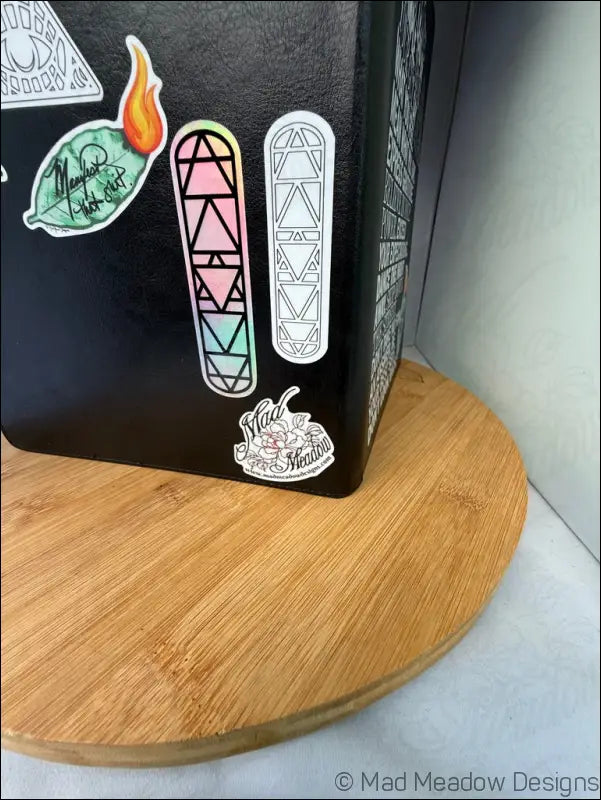 Elemental Iridescent Sticker by Mad Meadow Sticker