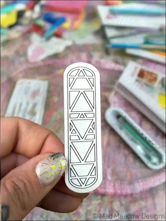 Elemental Line Drawing Sticker by Mad Meadow Sticker