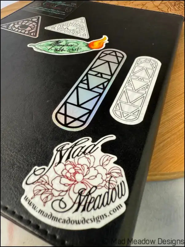 Elemental Iridescent Sticker by Mad Meadow Sticker