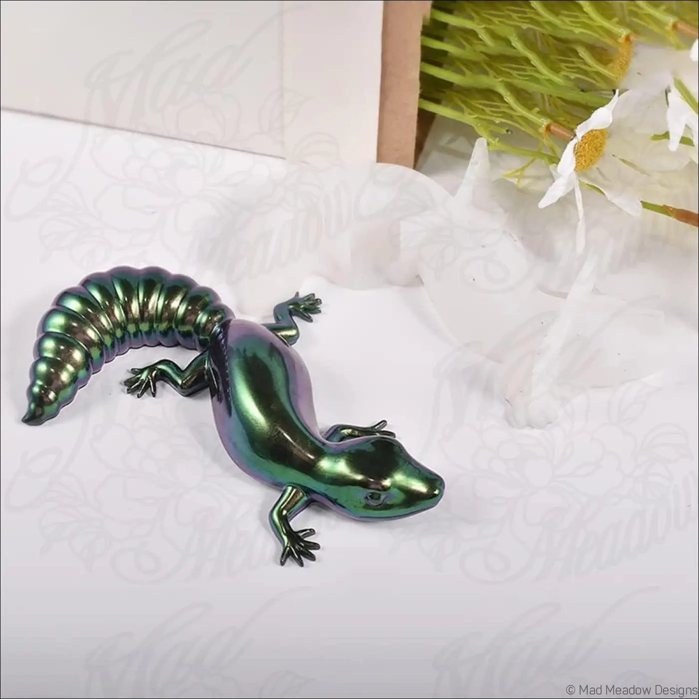 Gecko Lizard Axolotl Koi Fish Resin Mold Bundle Flexible Silicone Molds 7Pcs - Destash Used - Destash Supplies