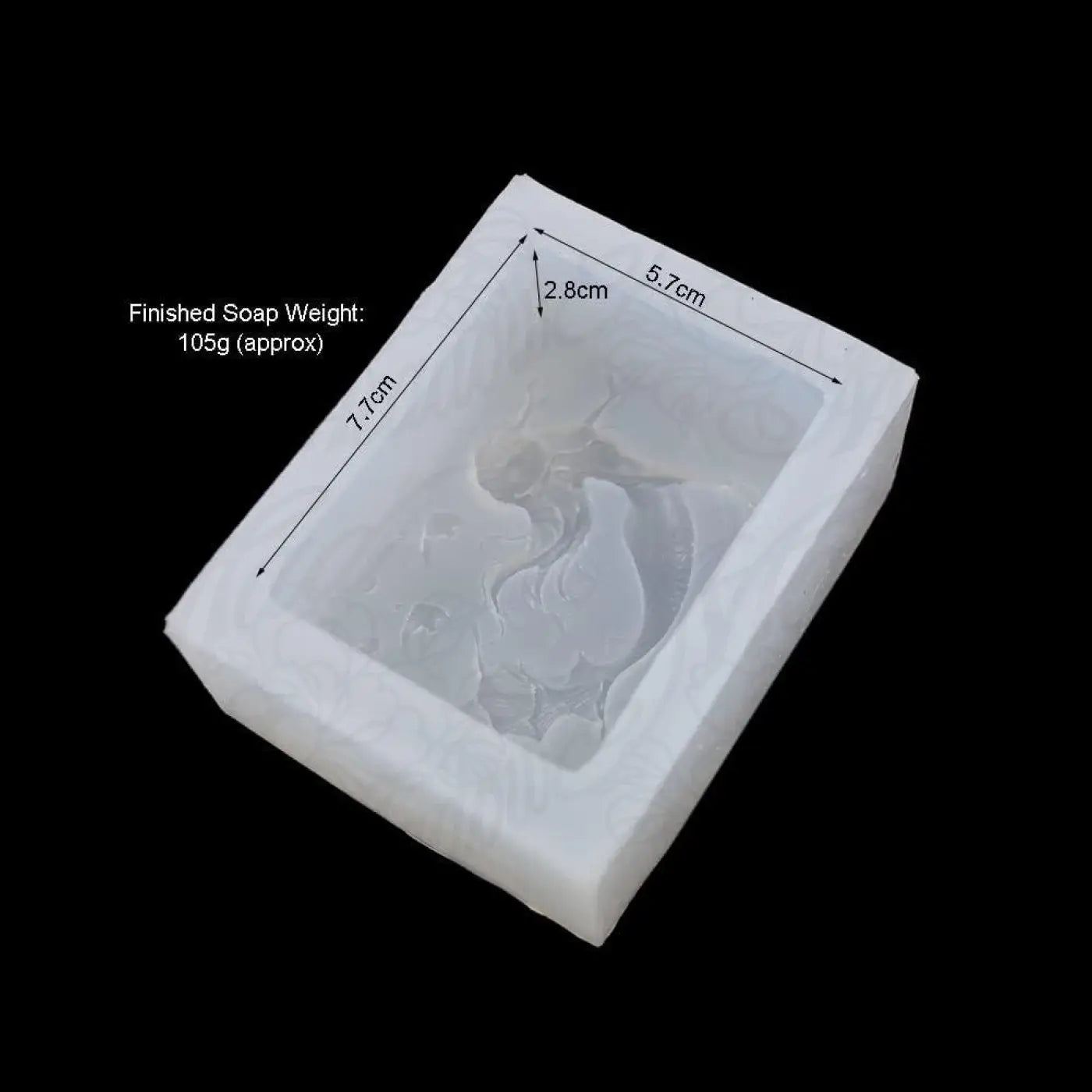 Mermaid Silicone Molds for Resin or Soap 3 Bars- Destash Unused