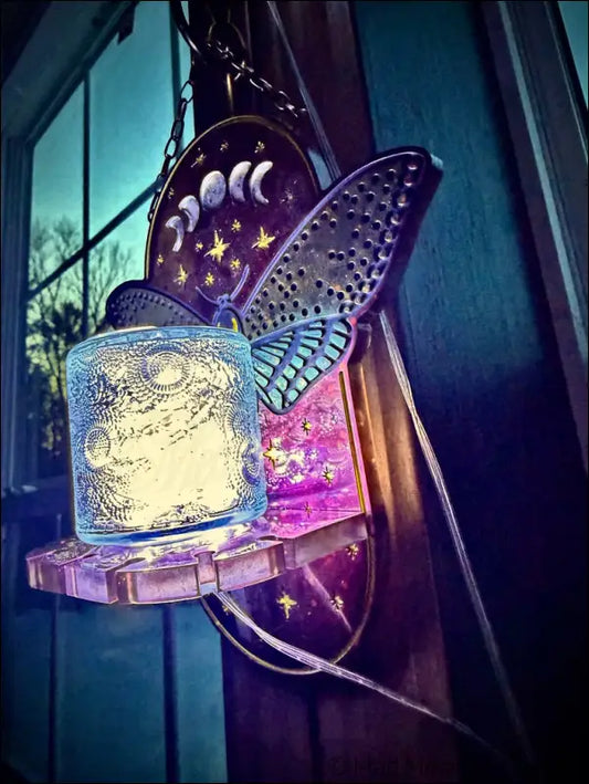 Mystical Moth Hanging Wall Light - Light