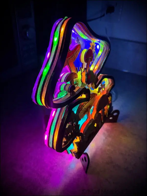 Mystical Silver and Citrine Hanging Crystal Ball Light (Copy) - Light