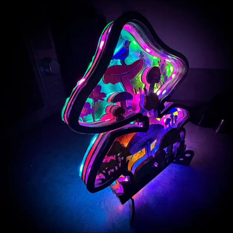 Mystical Silver and Citrine Hanging Crystal Ball Light (Copy) - Light