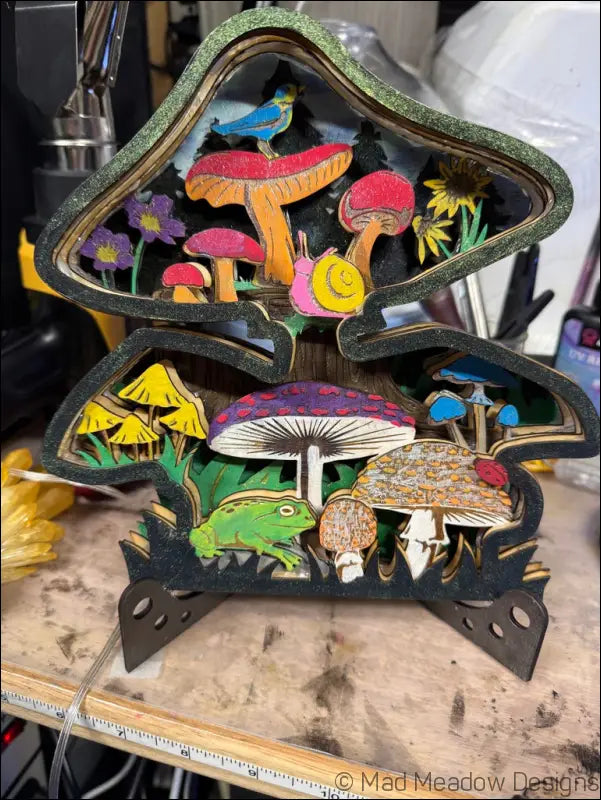 Mystical Silver and Citrine Hanging Crystal Ball Light (Copy) - Light