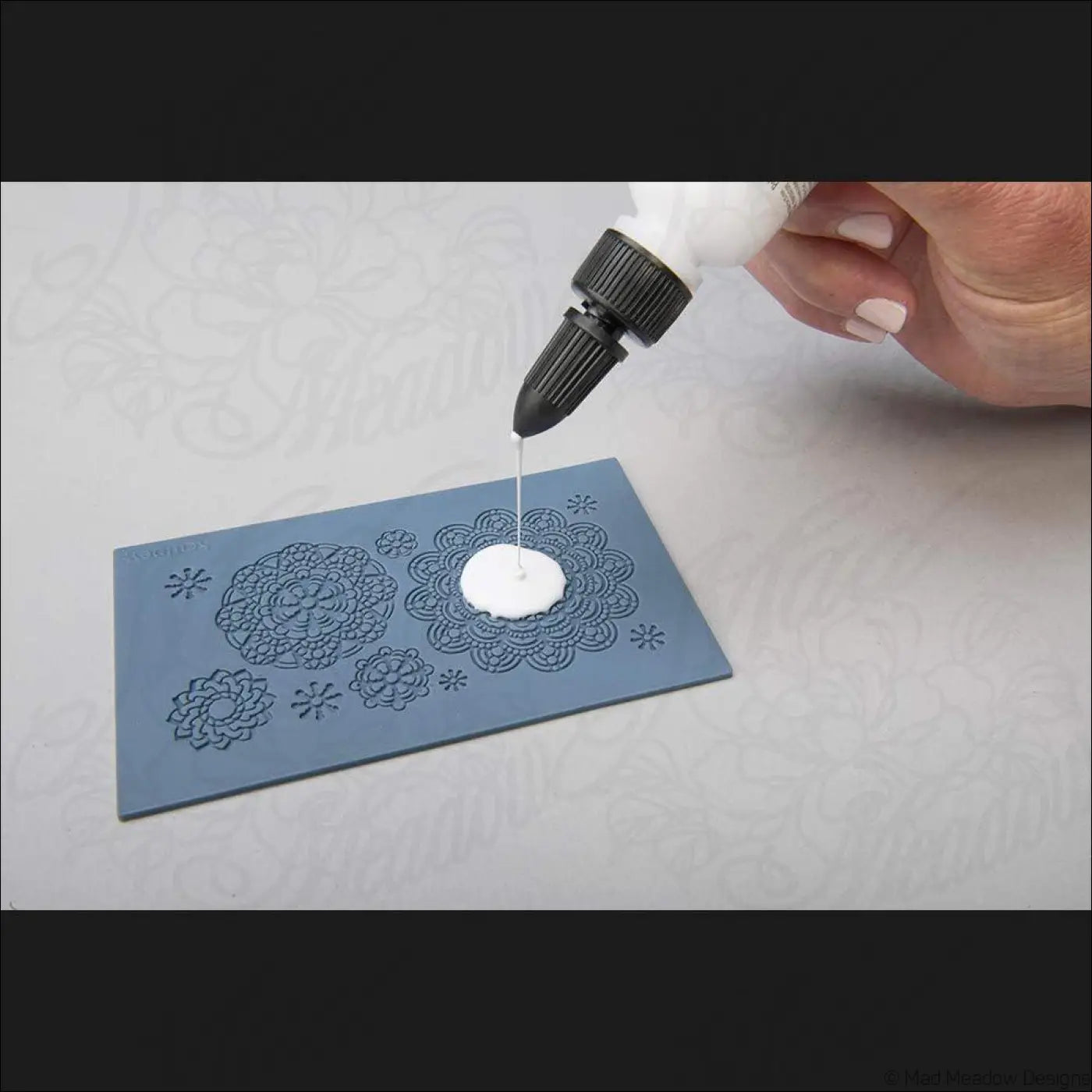Sculpey APM49 Liquid Mold Silicone Mandala - Destash New