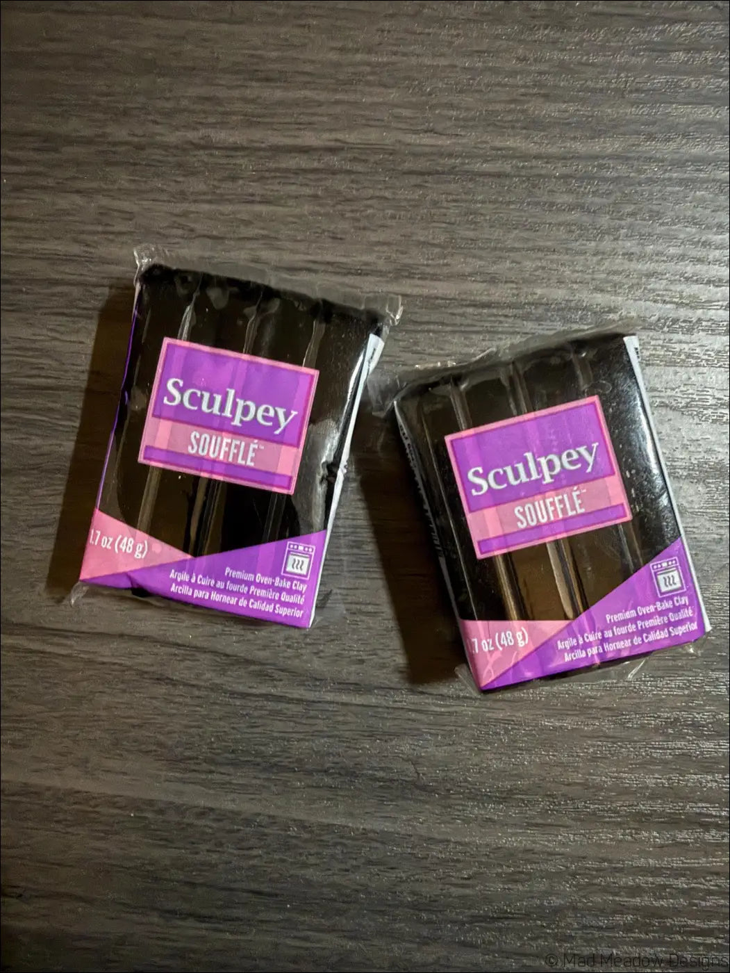 Sculpey Polymer Clay Bundle: Liquid Glaze Softener Adhesive Souffle Clay - Destash New