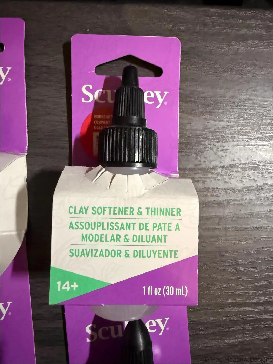 Sculpey Polymer Clay Bundle: Liquid Glaze Softener Adhesive Souffle Clay - Destash New