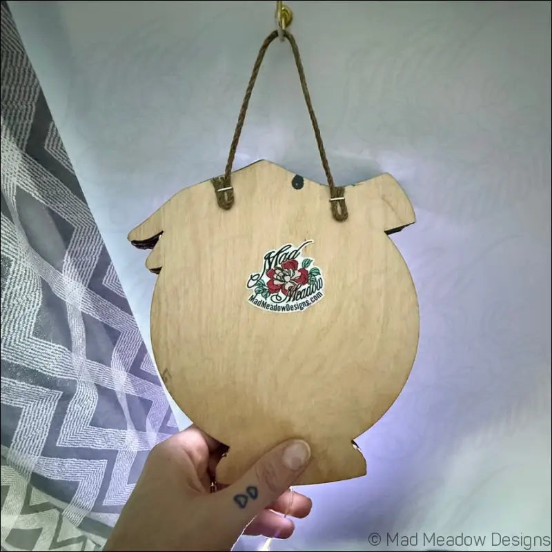 Silver and Citrine Hanging Crystal Ball Light