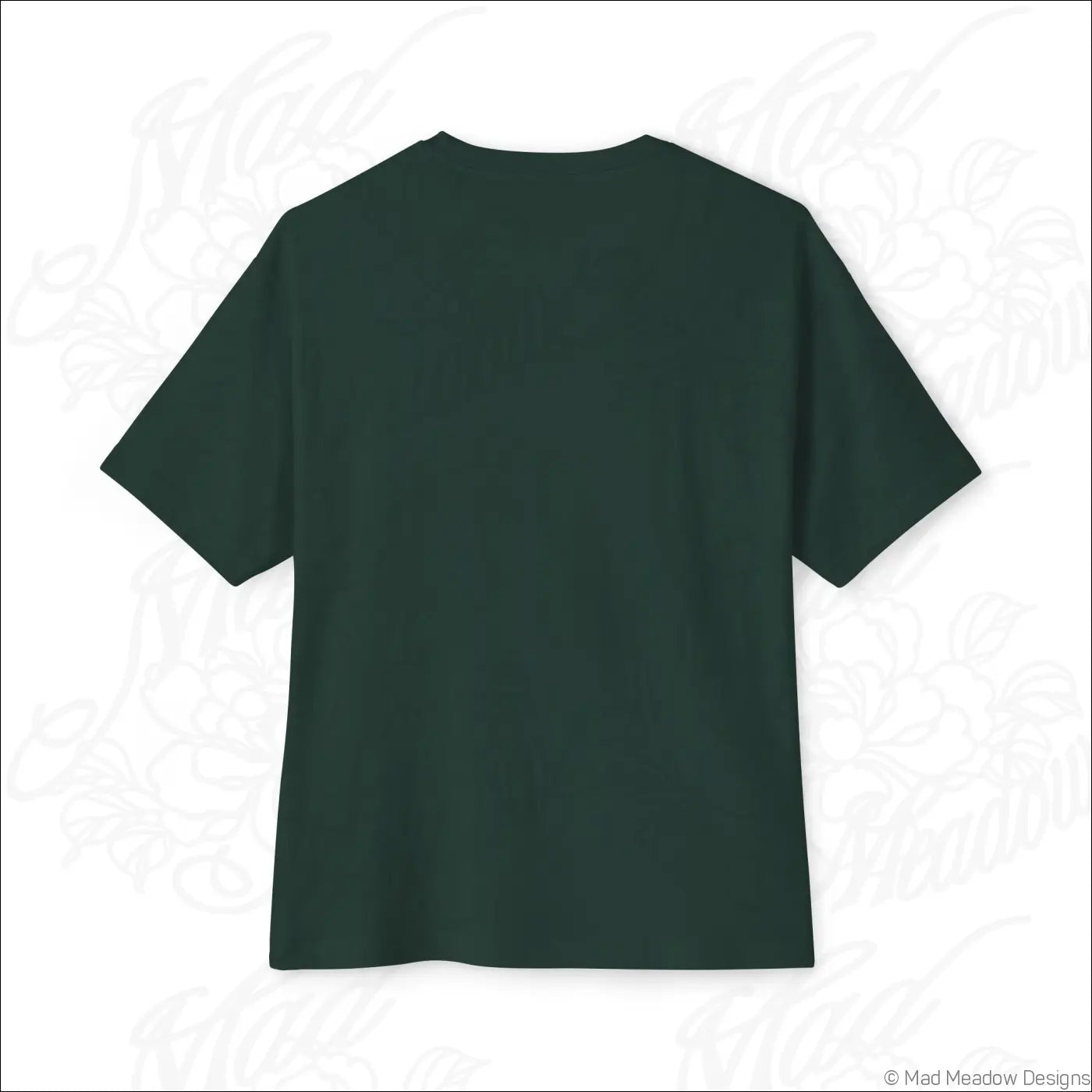 Dark green sun tarot rider waite smith oversized boxy tee with short sleeves and classic crew neck for low heat care