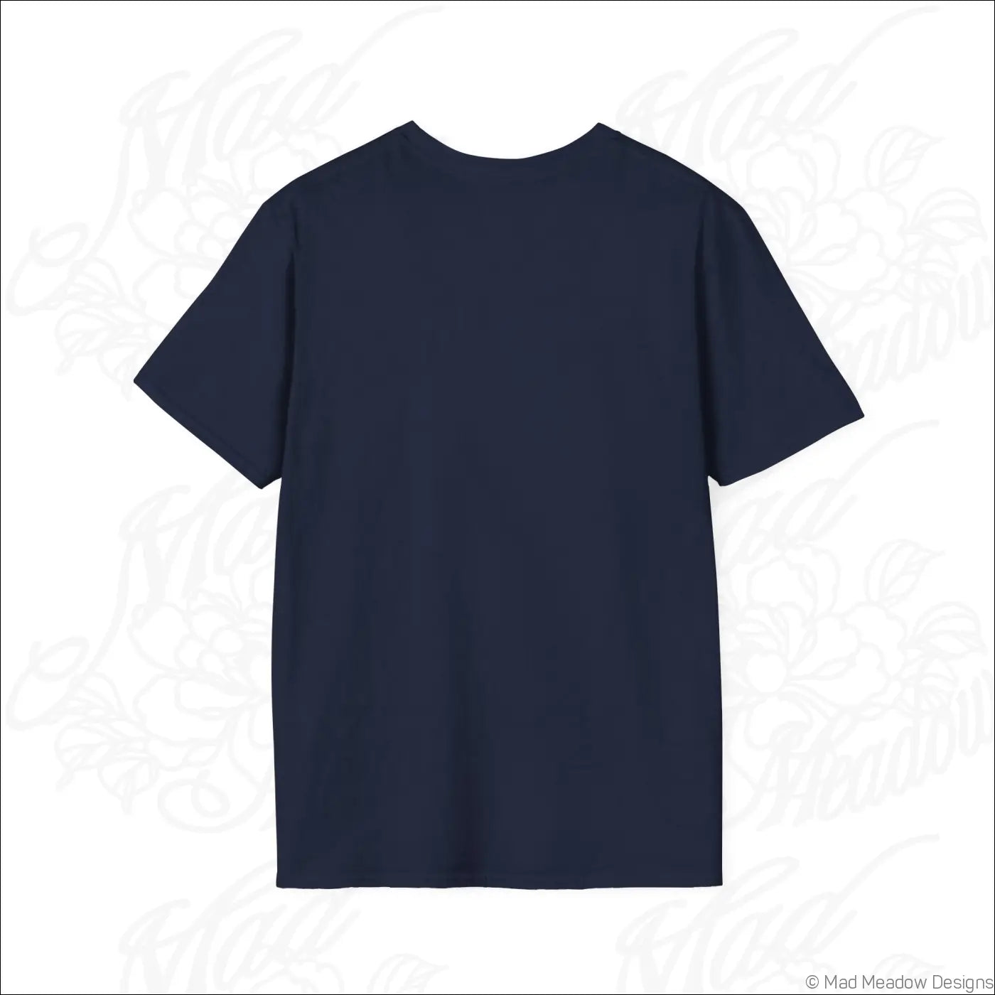 Navy blue short-sleeved sun tarot card t-shirt made from ethically sourced cotton with vintage tarot design and low heat care