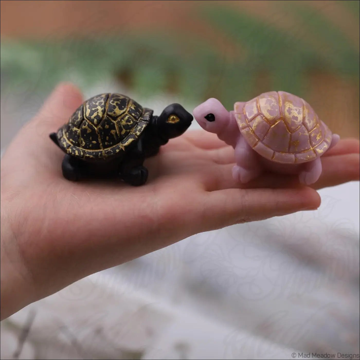 Tortoise Turtle and T-Rex Dinosaur Resin Molds Bundle Flexible Silicone Molds 4Pcs